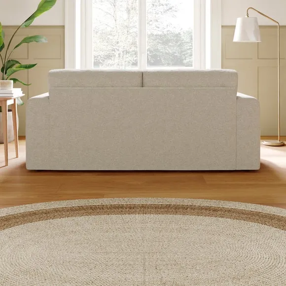 Abel Vintage Soft Chenille 3 Seater Sofa 2