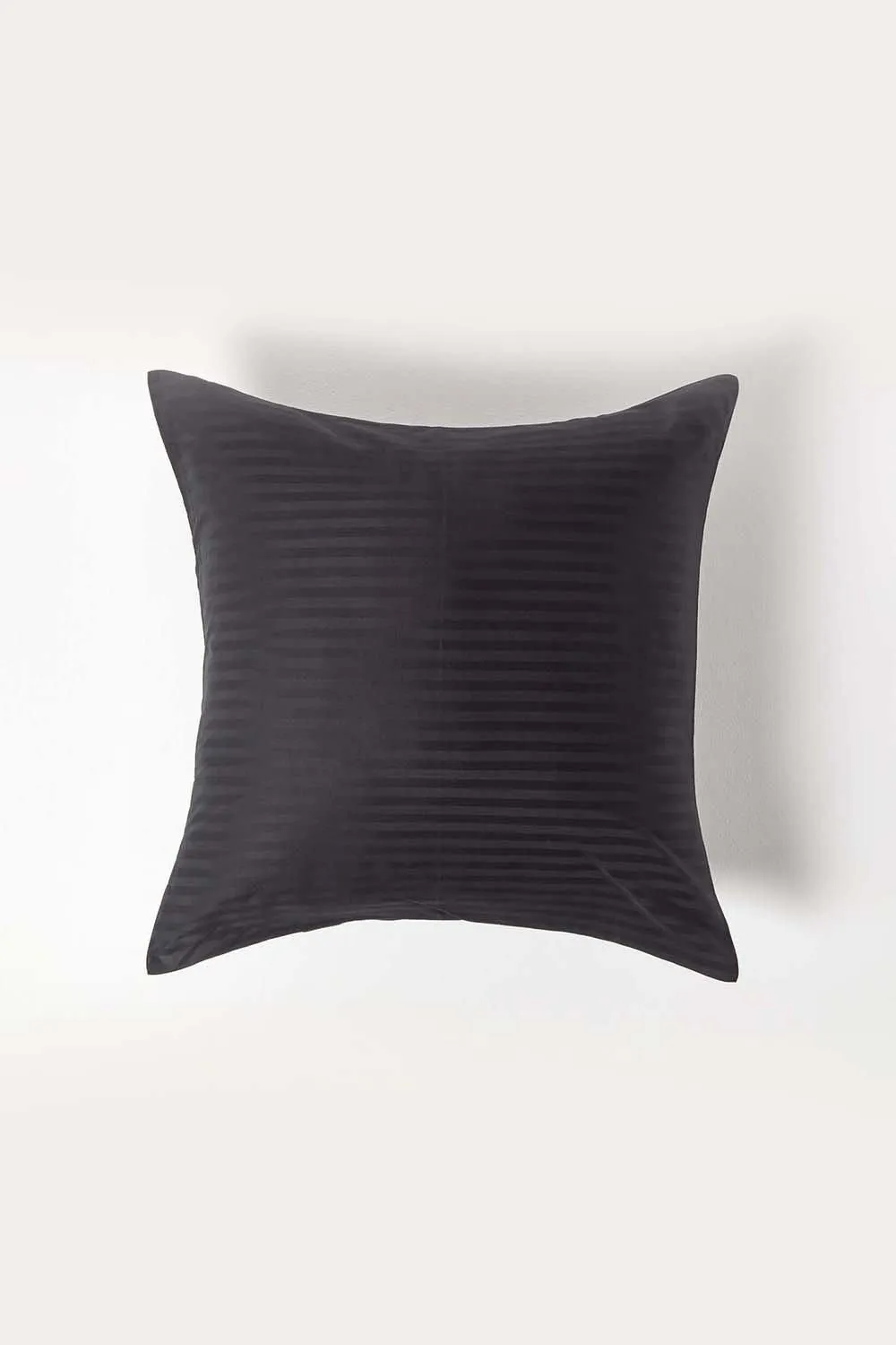Homescapes Continental Pillowcase Egyptian Cotton 330 TC, 60 x 60 cm in Black 1