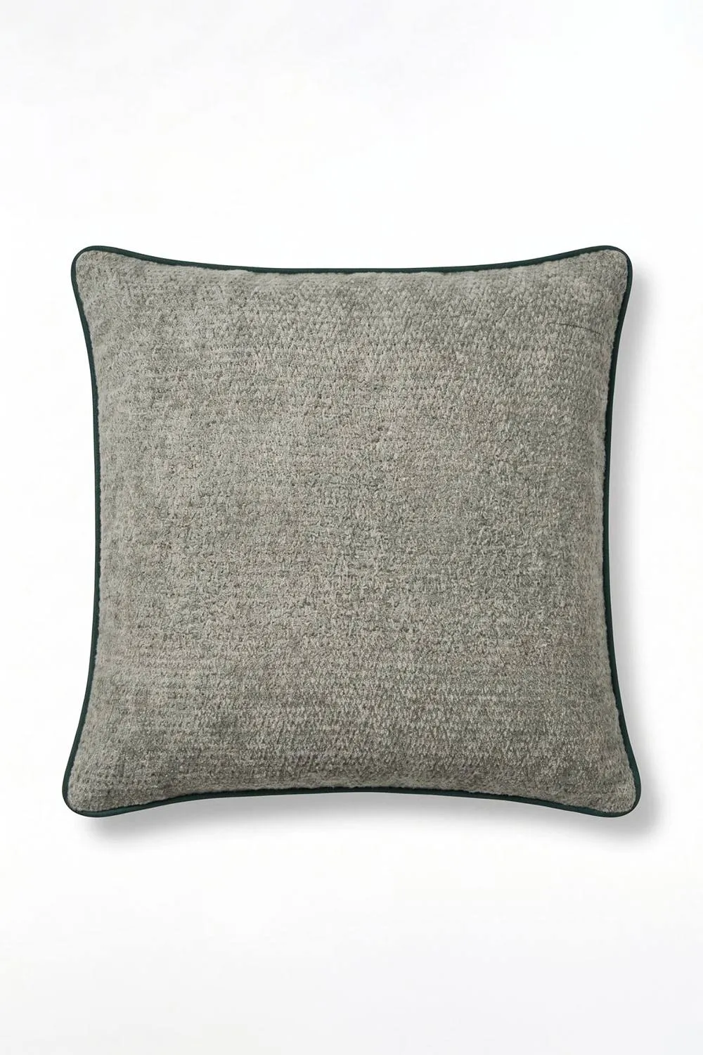 Homescapes Chenille Feel Christmas 3 Trees Throw Cushion - 45 x 45 cm in Grey 4