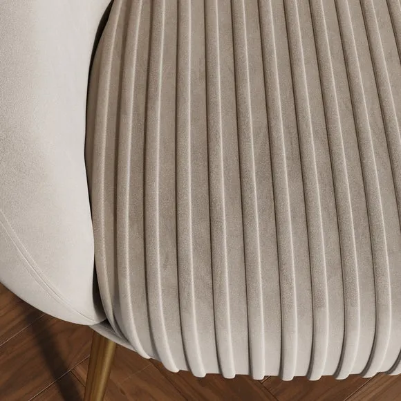 Bella Velvet Cocktail Chair 2