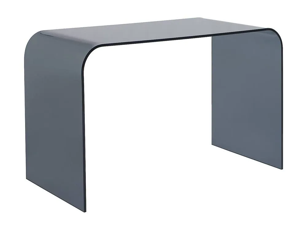 Vente-unique Desk - Tempered Glass - Anthracite - KARDEMO in Dark Grey 4