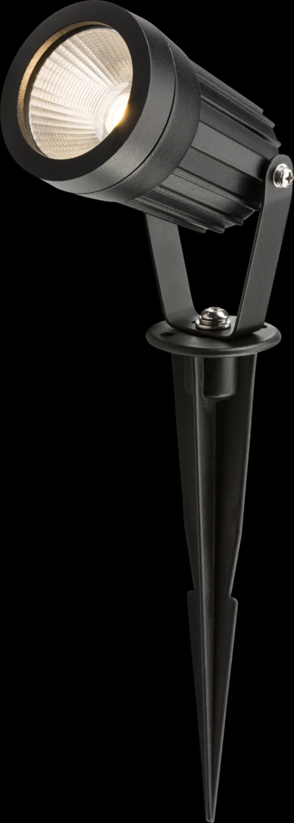 Netlighting LED Wall Spike Light 3000K 230V IP65 4W in Black