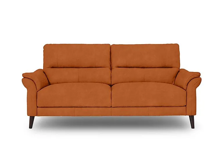 Winner 3 Seater Fabric Sofa - Dexter Pumpkin