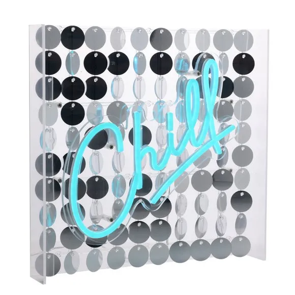 The Feel Good Club Signography Chill Neon Sign 4