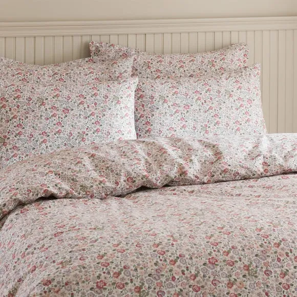 Amora Ditsy 100% Cotton Duvet Cover & Pillowcase Set 5