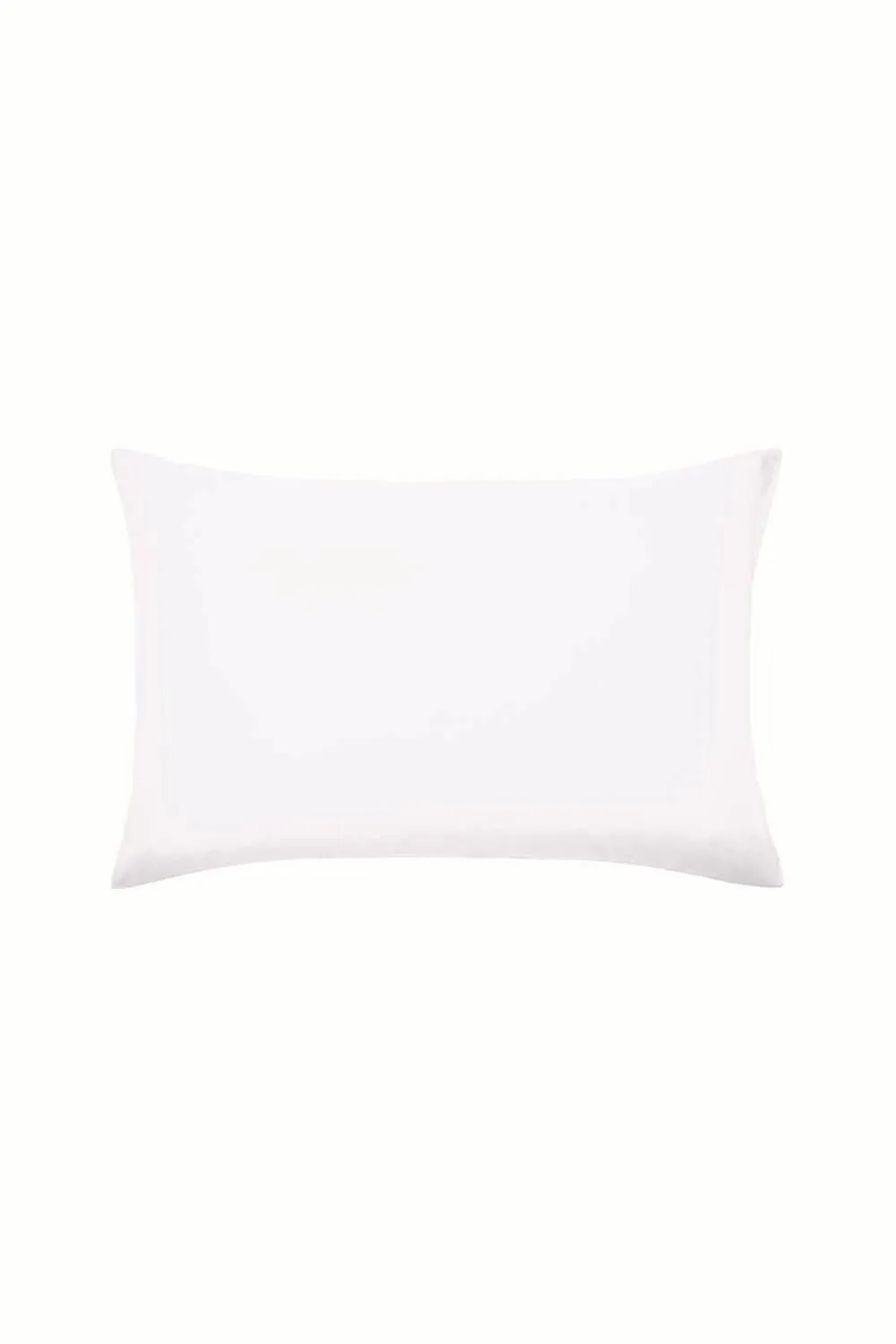 Murmur ' 250TC Plain Dye' Standard Pillowcase in White