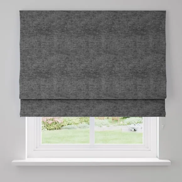 Genoa Chenille Easy Chain Blackout Roman Blind 3