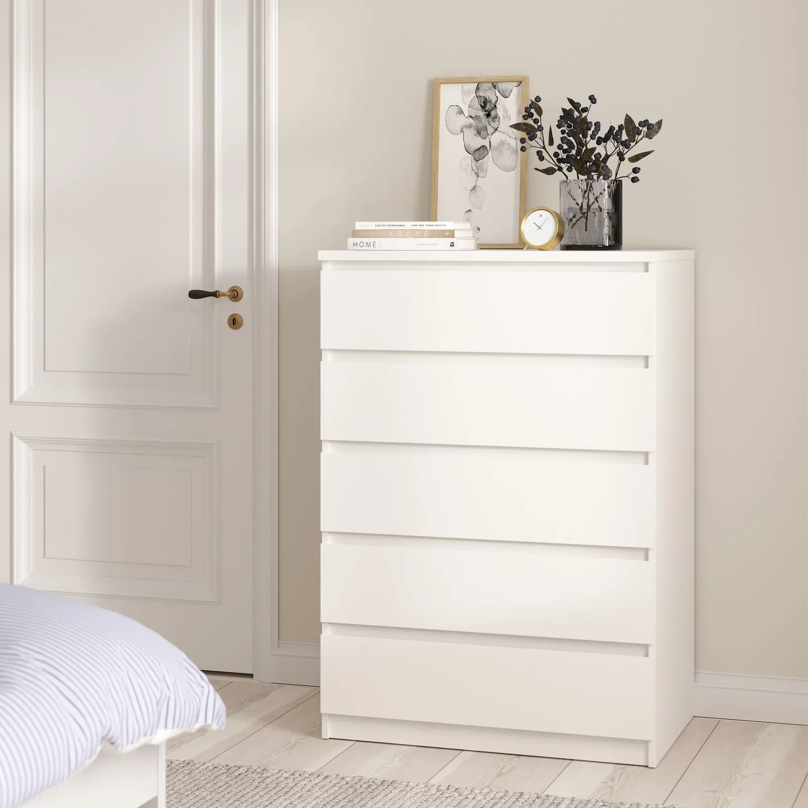 Furniture To Go Naia Chest of 5 Drawers in Natural 5