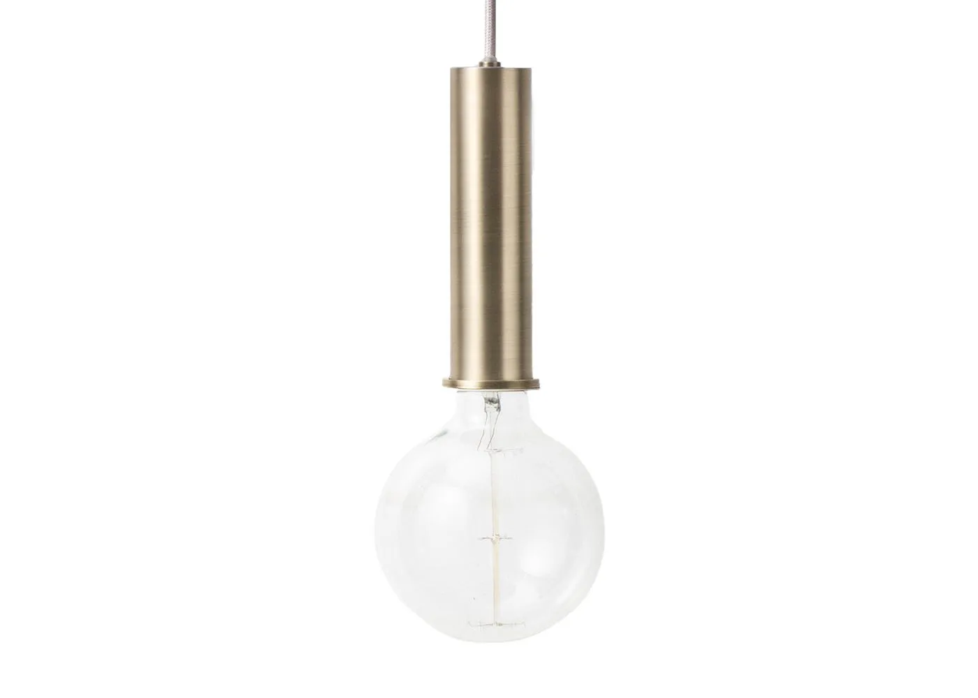 ferm LIVING Collect Pendant Light Brass High