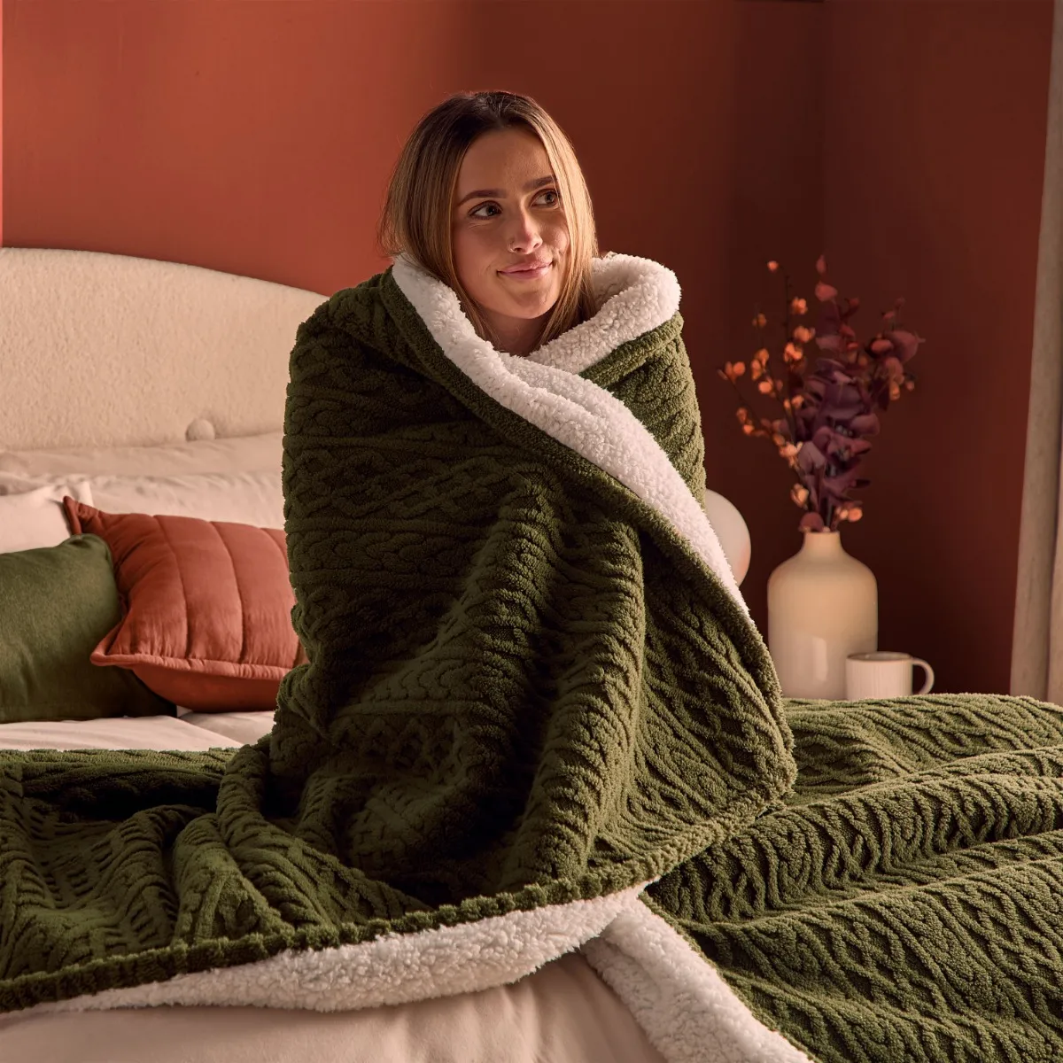 Silentnight Heat Genie Blanket - Natural