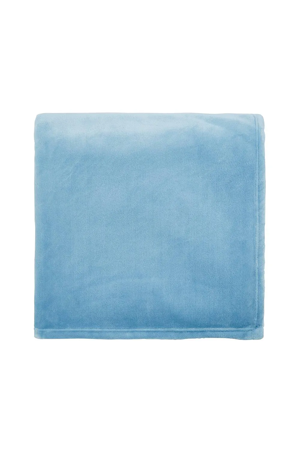 Helena Springfield 'Snug' Fleece Throw in Blue