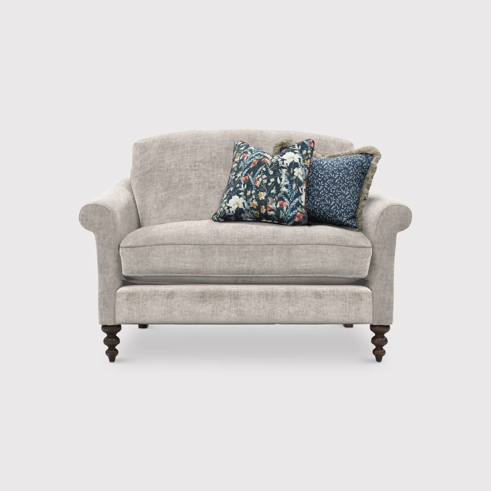 English Heritage Clover 26 Cuddler With Pre Set Scatters, Grey Fabric | Barker & Stonehouse 1
