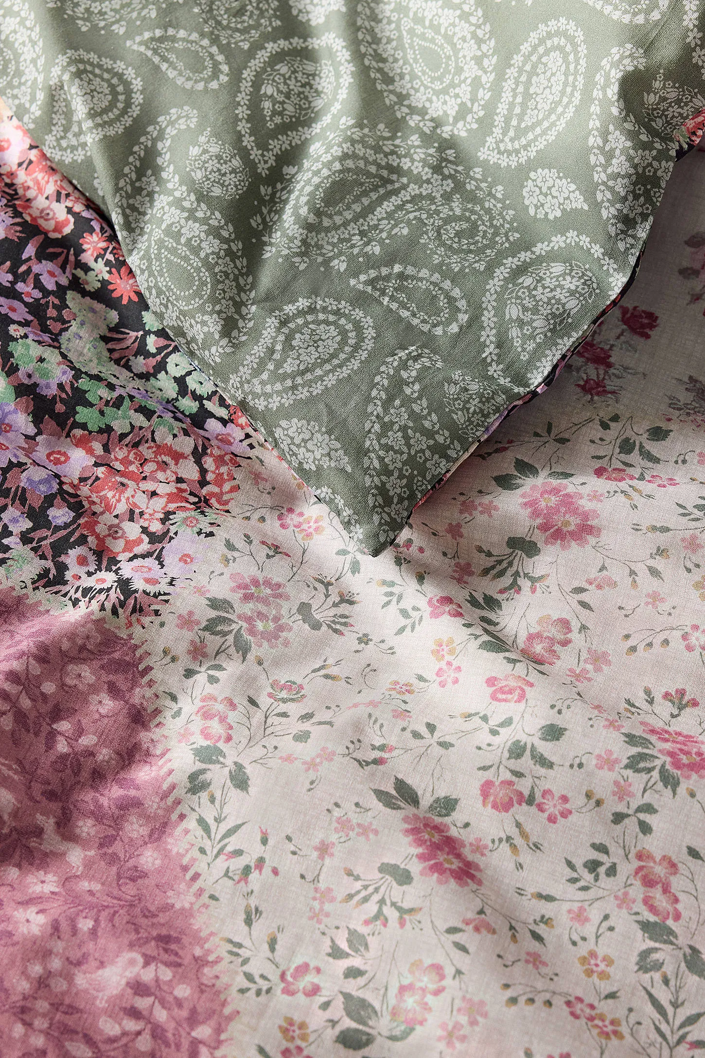Agatha Patchwork Reversible Duvet Set 4