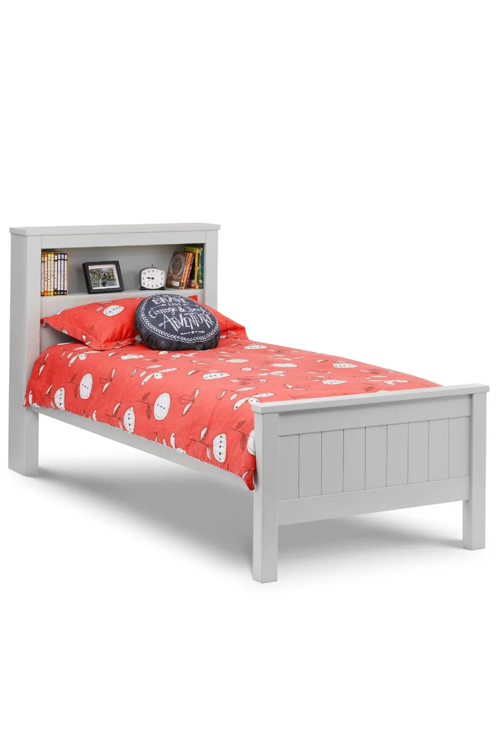 Julian Bowen Maine Bookcase Bed in Grey 3
