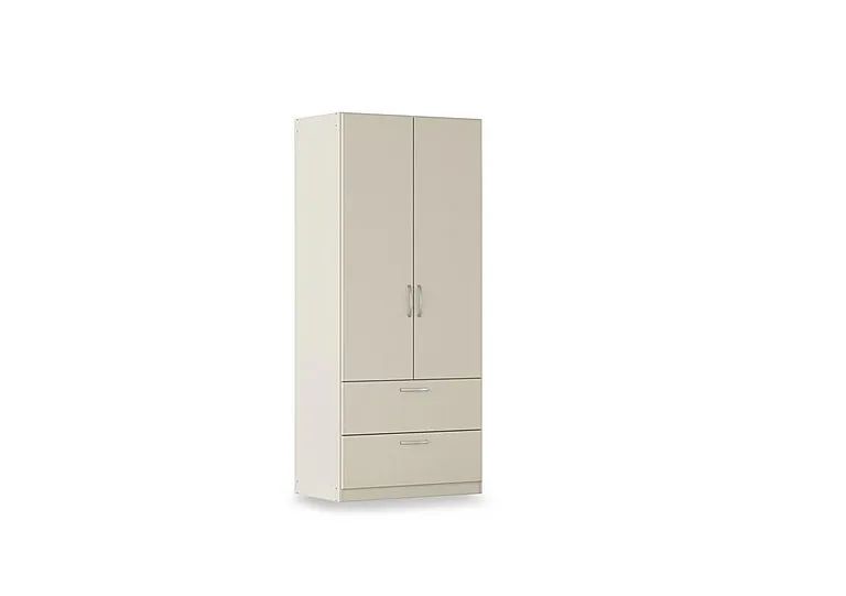 Impulse 91cm 2 Door Combi Décor Wardrobe