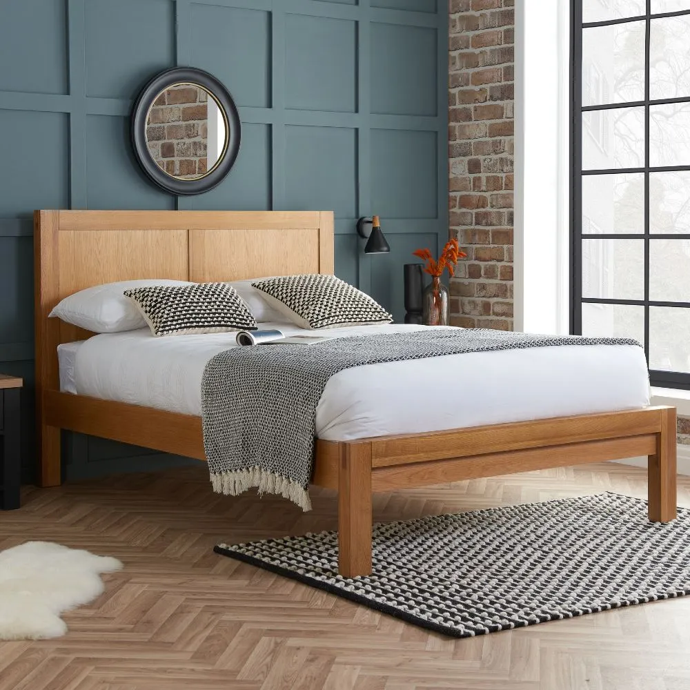 Birlea Bellevue Bed in Light Brown