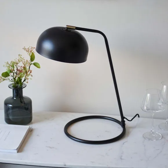 Endon Collection Brair New Task Table Lamp Matt Black, Black 3