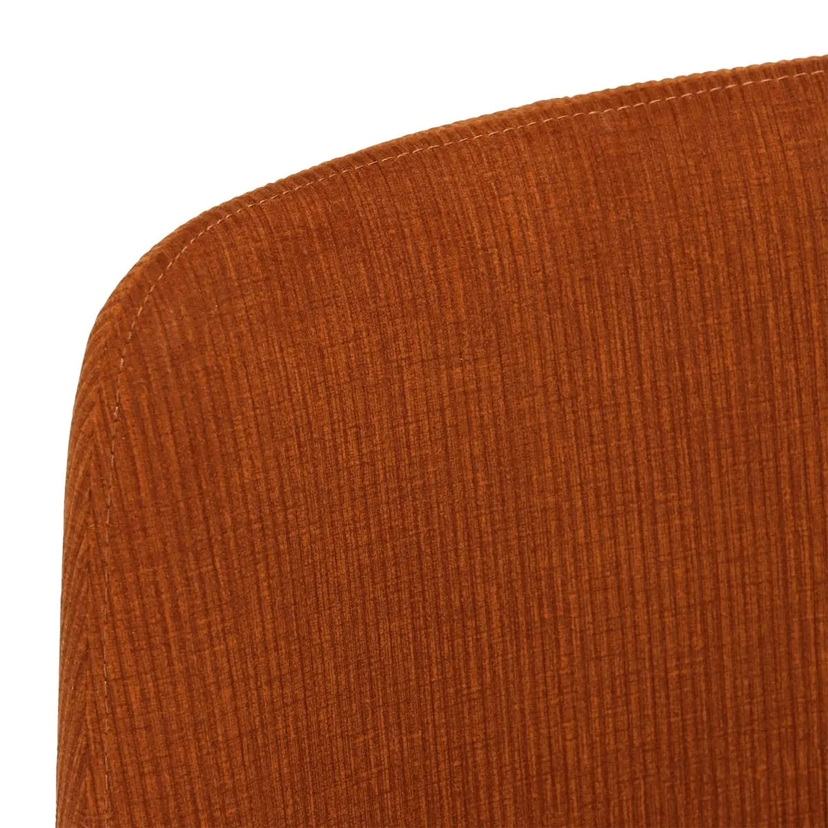 Emmett Dining Chair, Orange Fabric | Barker & Stonehouse 6