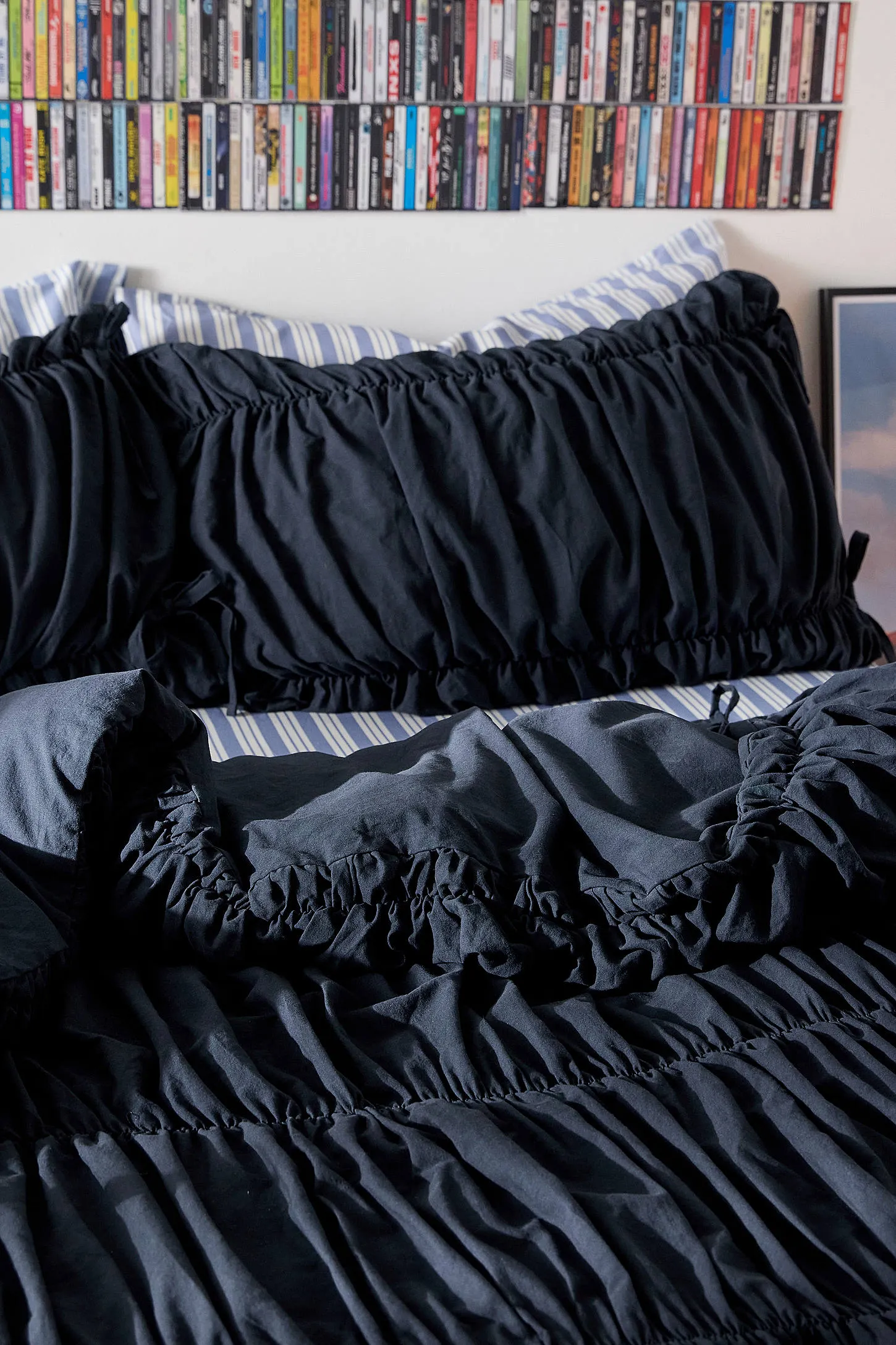 Cinched Duvet Set - Midnight Blue 6