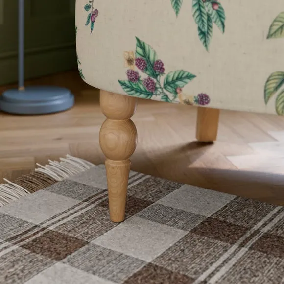 Petit Botanical Orchard Print Occasional Armchair 5