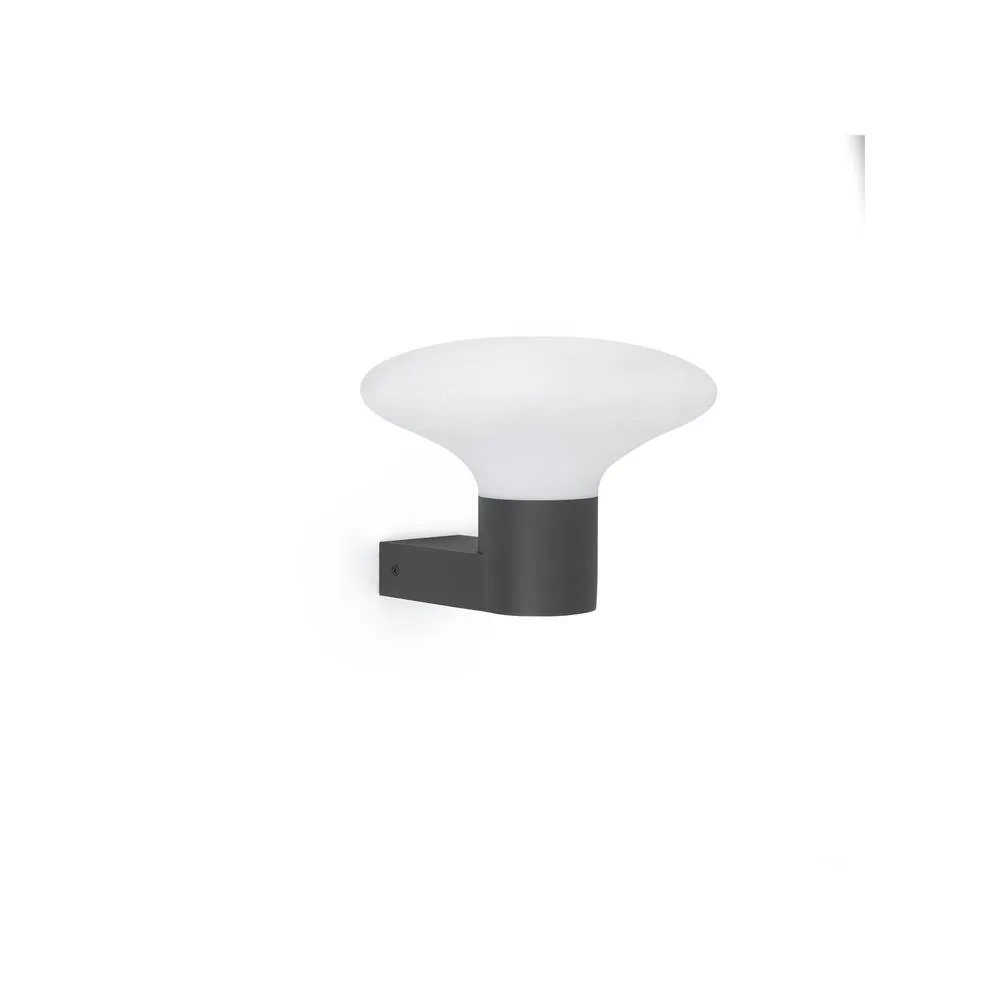 Netlighting Blubs Outdoor Modern Wall Lamp Dark Grey 1x E27 IP44