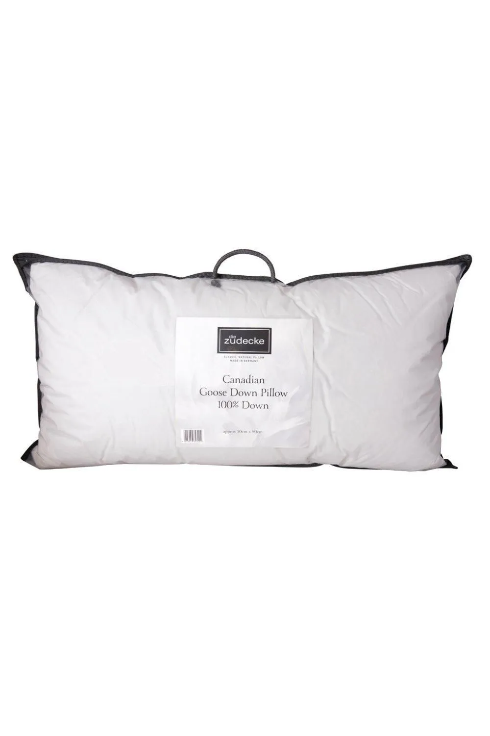 die zudecke Canadian Goose Down Kingsize Pillow in White