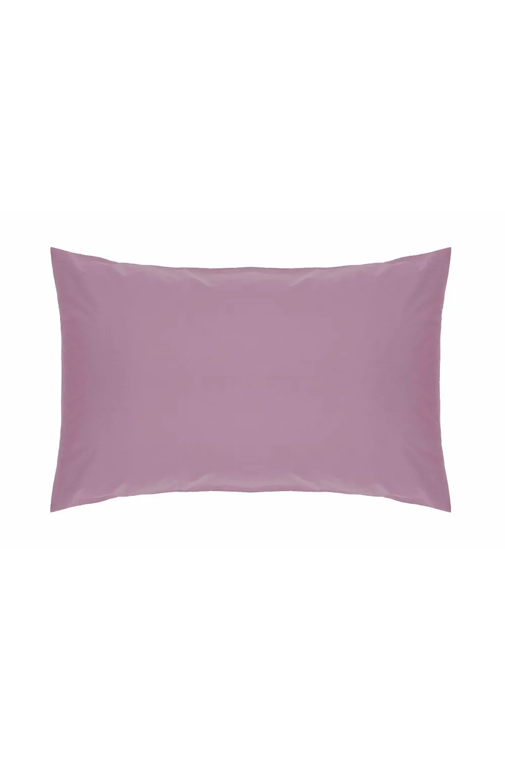 Belledorm Easy Care 200 Thread Count Cotton Polyester Percale Housewife Pillowcase in Rose 1