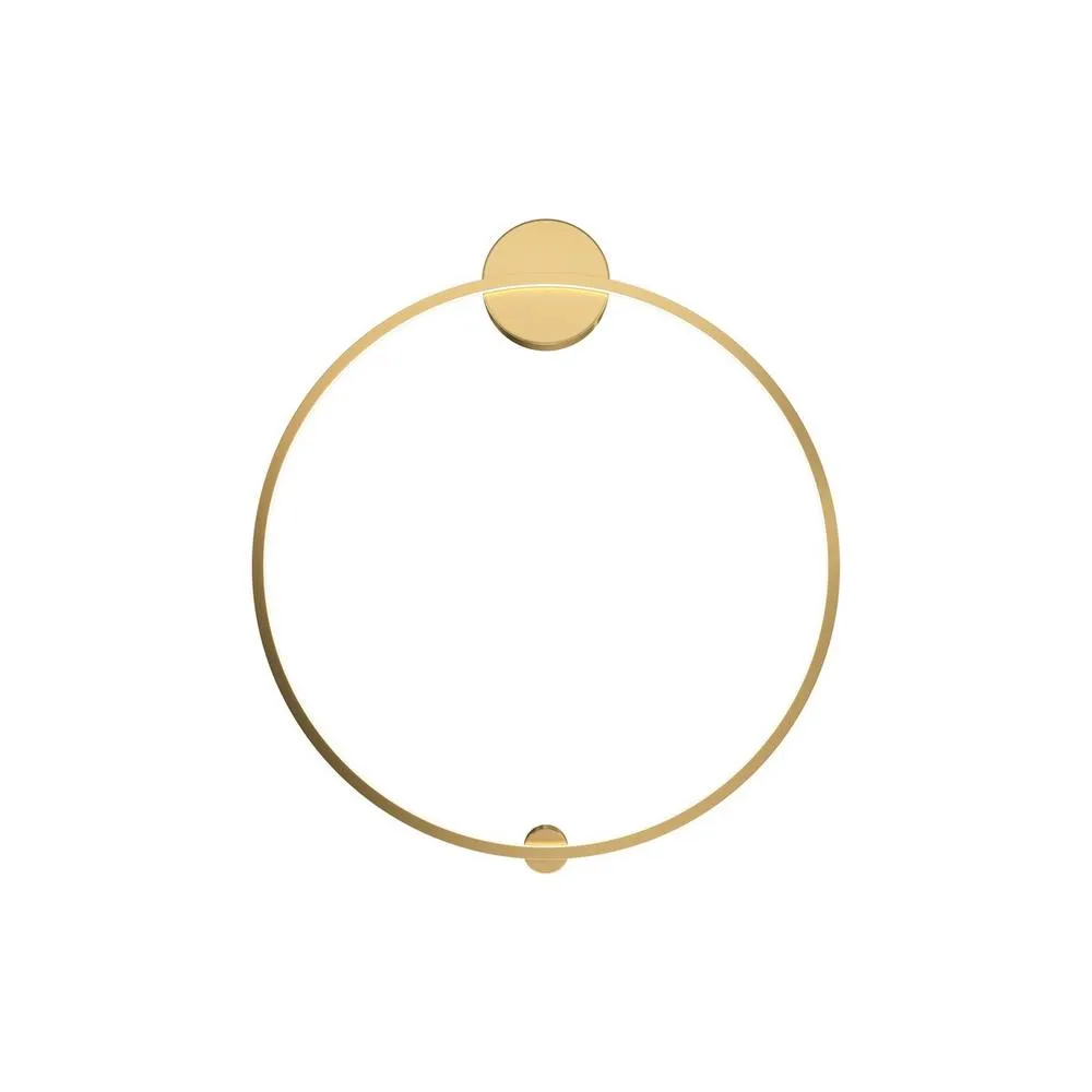 Netlighting Maytoni Halo Modern Integrated LED Wall Lamp Brass 80cm 4000K in Gold 2