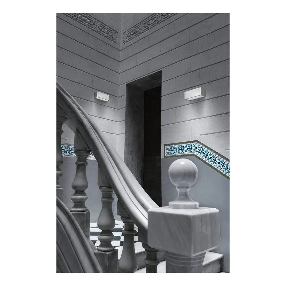 Netlighting Lia 1 Light Up & Down Wall Light White E27 2