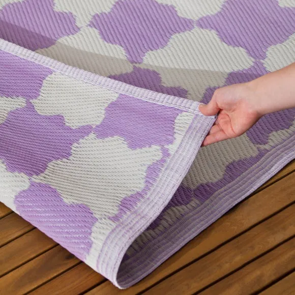 Furn. Checkerboard Indoor Outdoor Rug 3