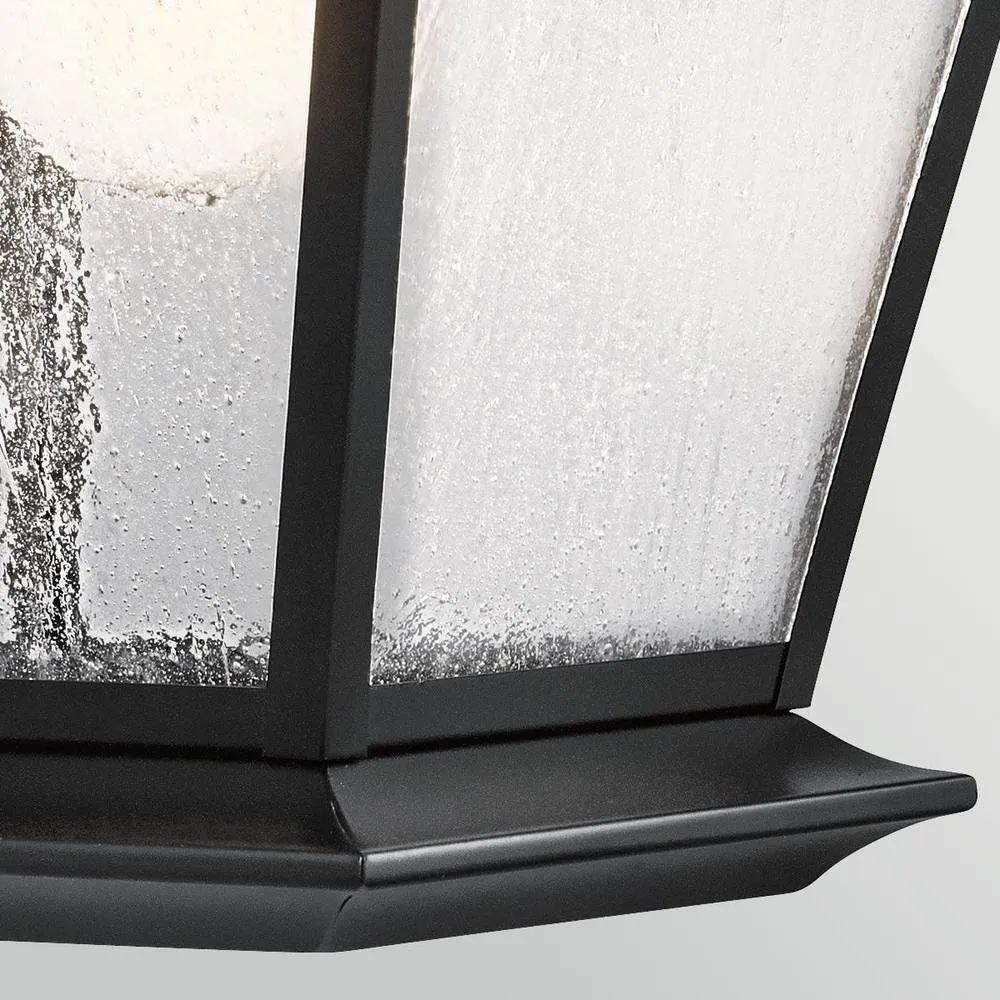 Netlighting Mount Vernon Large Wall Lantern Black IP44 5