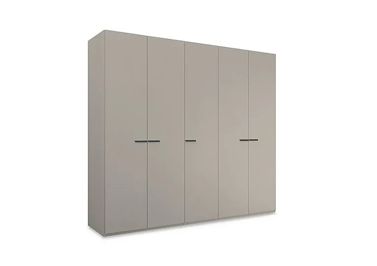 Dante 251cm 5 Door Hinged Décor Wardrobe