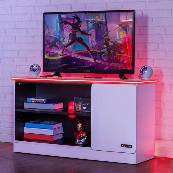 X Rocker Carbon Tek TV Media Cabinet with Neo Fibre LED for TVs up to 42" 1