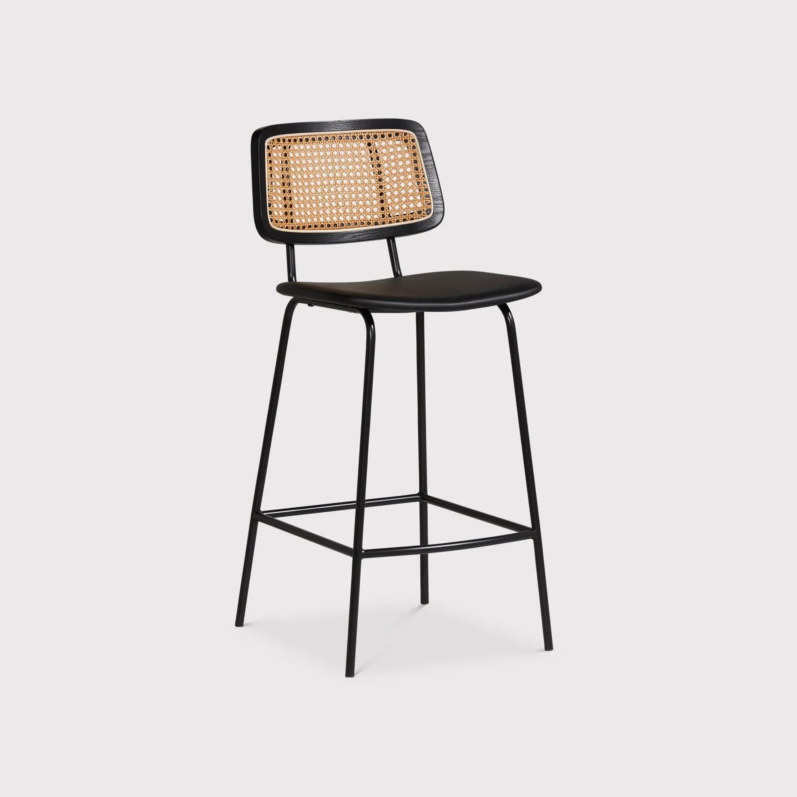 Paco Bar Stool, Black Rattan | Barker & Stonehouse 2