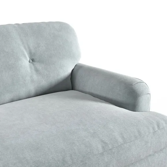 Martha Vintage Velvet 3 Seater Sofa 6