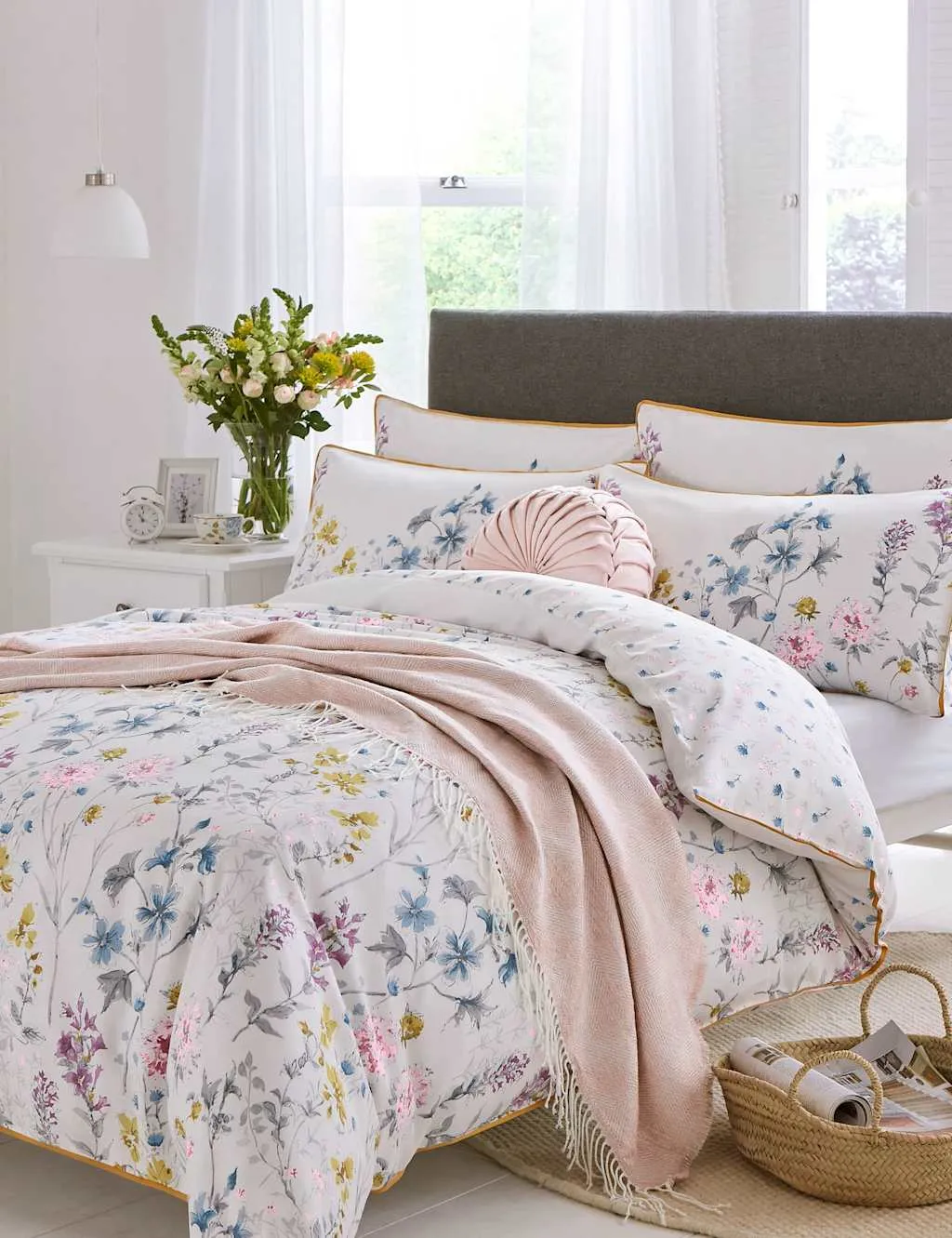 Laura Ashley Pure Cotton Wild Meadow Bedding Set Multi