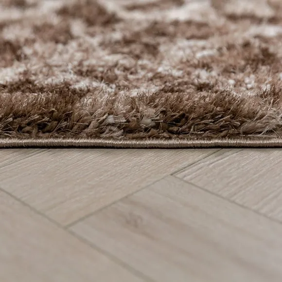 Indulgence Leopard Luxe Shaggy rug 4