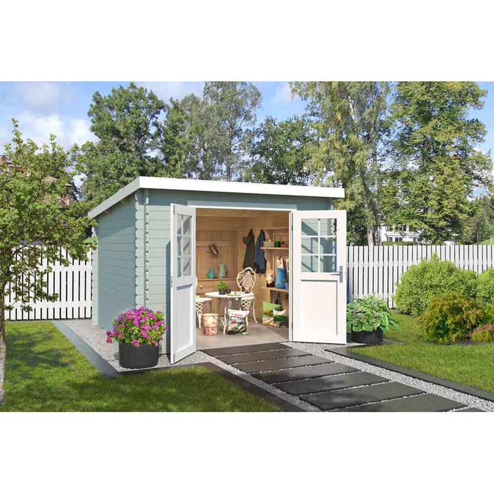 Lasita Maja Ltd San Jose 275-Log Cabin, Garden Room, Home Office L295xW313.9xH210.9 cm in Light Brown 5