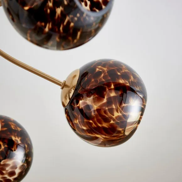 Kira 6 Light Tortoiseshell Ceiling Light 4