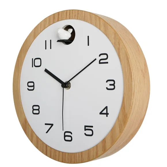 Interval Modern Round Cuckoo Wall Clock 3