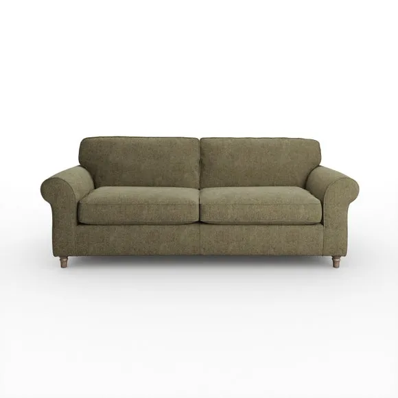 Flori Soft Chenille 4 Seater Sofa 6