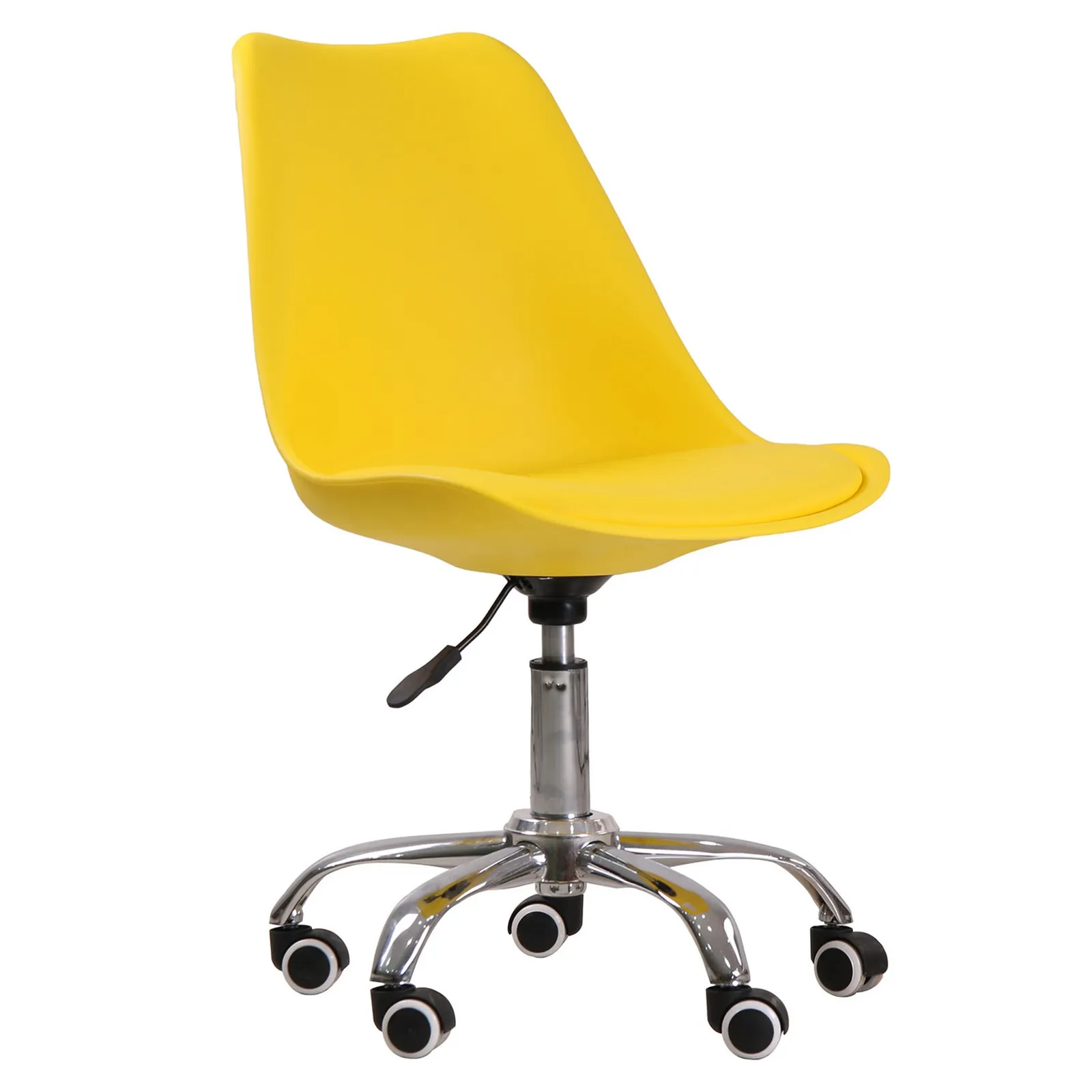 Orsen Swivel Office Chair Yellow
