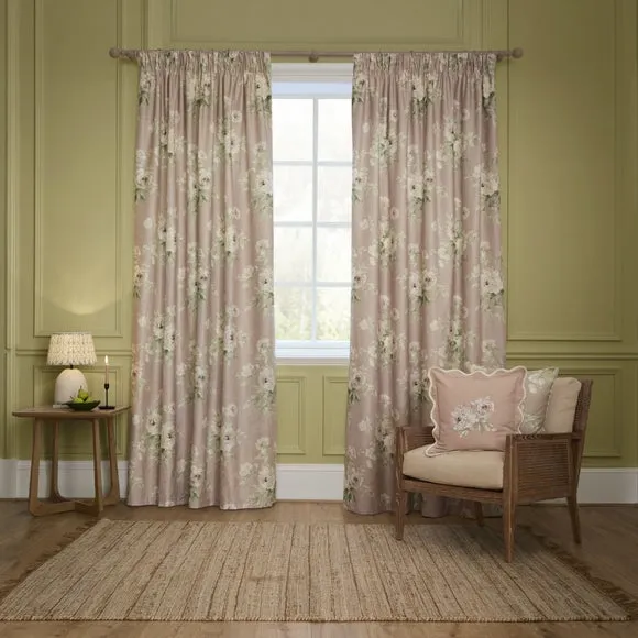 Sanderson Adele Pencil Pleat Curtains 2