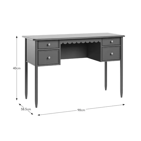 Remi 4 Drawer Dressing Table 5
