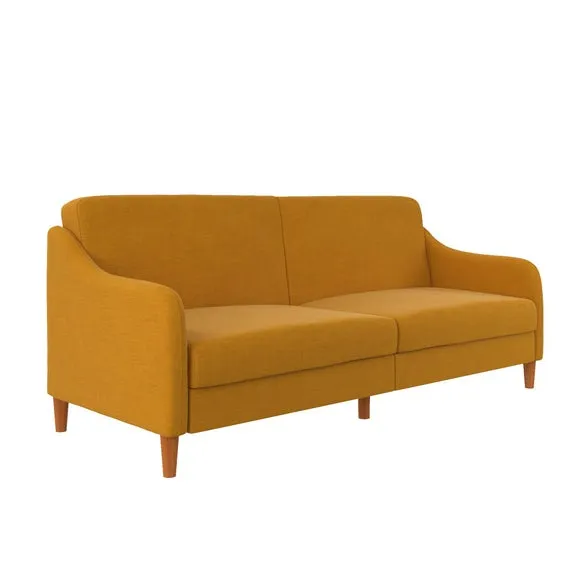 Jasper Linen Sprung Double Sofa Bed 3