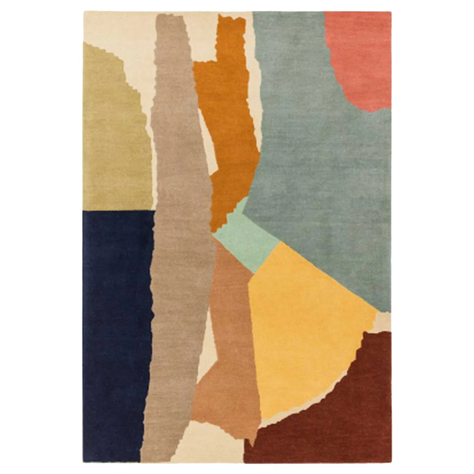 Formation Abstract 120X170Cm Rug, Square Wool | Barker & Stonehouse