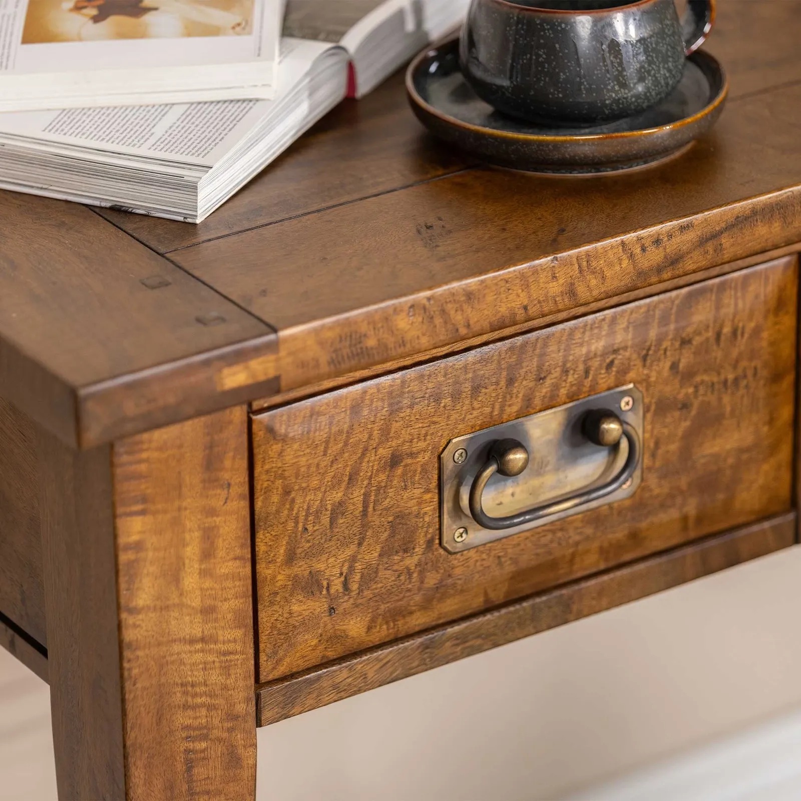New Frontier Dressing Table, Mango Wood | Barker & Stonehouse 4