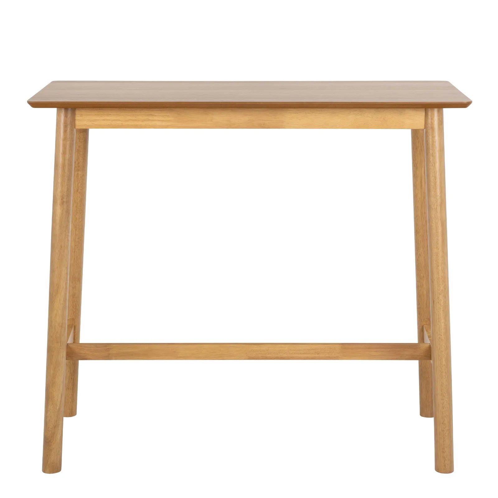 Furniture To Go Barlow Bar Table in Matt Oak in Light Brown 2