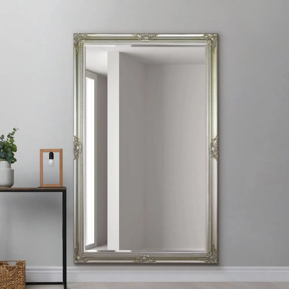 MirrorOutlet Kingsbury Silver Classic Large Wall Mirror 168 x 107 CM 3