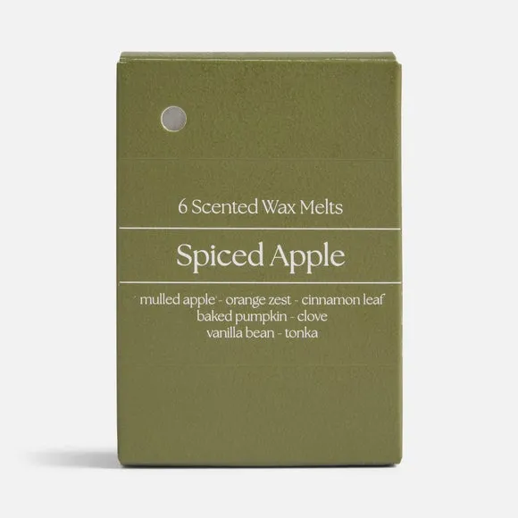 Set of 6 Spiced Apple & Cinnamon Wax Melts 3